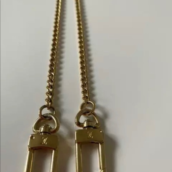 💛💛💛AUTHENTIC  LUIS VUITTON STRAP FOR POCHETTE OR SHOULDER WALLET - Picture 4 of 13